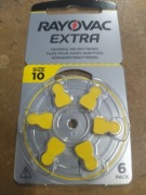Baterie rayovac extra PR70 rozmiar 10 (X10)