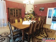 Zestaw do Salonu Stół krzesła Witryna Dębowa Komoda z Lustrem BEKAS