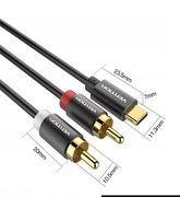 Kabel 2x RCA - USB TYP C 150CM