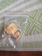 Zloty figurka z Harrego Pottera 