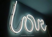 Neon LOVE napis love podświetlany lampa 150x60 cm