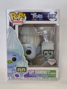 Funko Pop Trolls Guy Diamond with Tiny Diamond (Diamond) #882