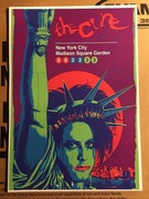 The Cure plakat koncertowy USA New York City 2023