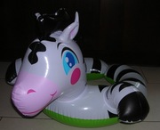 Kółko zebra do pływania