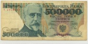 500000 ZŁOTYCH 1990 SERIA T 