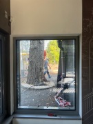 Witryny nie otwierane aluminiowe