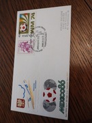 Piłka nożna - Filatel. - Karta okolicz 3 MEXICO 86