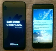 iPhone 6 (A1586) i Samsung A20e