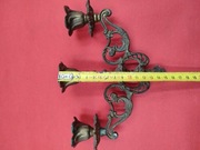 Świecznik mosiężny 