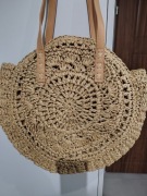 Torebka letnia plażowa koszykowa Boho