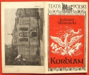 Program Teatralny "KORDIAN" Teatr Polski Bielsko-Biała 