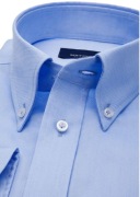 Koszula damska długi rękaw Oxford Blue r L i XL , bawełna 70% !