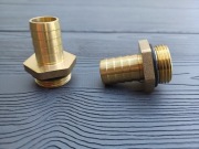 KOŃCÓWKA DO WĘŻA GZ 3/4" WĄŻ 19 mm MOSIĄDZ Z USZCZ