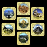 Kolekcja Nowe Siedem Cudów Świata 2007 r. 7 szt.