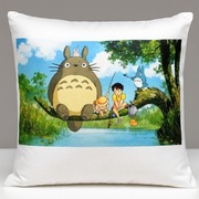 Poduszka 40x40 Mój sąsiad Totoro prezent dla fana anime manga Studio Ghibli