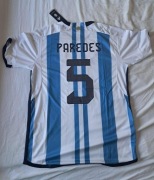 Koszulka Meczowa Paredes 5 World Cup Qatar 2022 FINAL Argentyna Rozmiar L