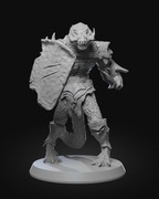 Żołnierz Araków 03 - Figurka 32mm 14K zgodna z DnD RPG