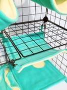 Kwadratowy hamak dla gryzoni: szczurów, myszek, szynszyli. Rozmiar S