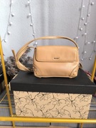 Torebka na ramię PICARD Skóra Naturalna Vintage Beżowa Unikat