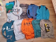 zestaw BLUZ BLUZEK KOSZULEK 11 szt chłopiec 158/164