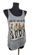 Nowa bluzka na ramiączkach BonPrix 36,S/38,M nadruk