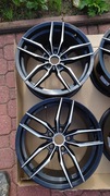 Komplet 4 felg 18 cali 8,5J ET37 5x120 ch72,6 dwie do prostowania 