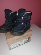 Kozaki  dziewczęce REN BUT r 25 skórzane