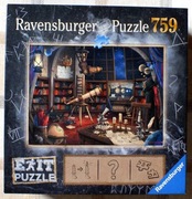 puzzle Ravensburger / 759 elementów / seria Exit / Obserwatorium