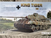 Sd.Kfz.182 King Tiger [Porsche Turret]1/35 Meng z MAPĄ Normandji Na wypasie