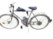 Rower z silnikiem spalinowym 50cc retro vintage + nowy łańcuch sprawny