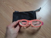 Gogle do pływania plus pokrowiec