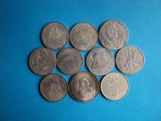 10 sztuk monet - zestaw