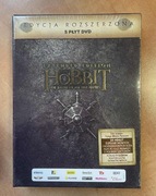 HOBBIT edycja rozszerzona 5 DVD zafoliowane