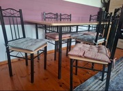 Stół i 6 krzeseł loft