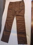 Spodnie damskie materiałowe khaki 40 Esprit Berlin hip