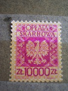 znaczek skarbowy znak opłata skarbowa 10000 zł złotych PRL