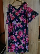 Elegancka sukienka midi 46/48 /50 