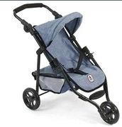 Bayer Chic 2000Wózek dla lalek Lola Jogging Wózek do joggingu, dżins