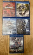 PARK JURAJSKI komplet 5 płyt blu ray polskie wydanie 