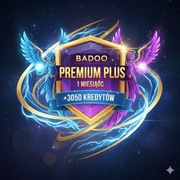 BADOO PREMIUM plus 1 MIESIAC + 3050 kredyty  <  >  szybka realizacja
