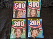 Zestaw 4 krzyżówek technopolu