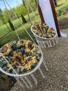 Poducha poduszka 95 hand made na bocianie gniazdo kokon fotel ogrodu taras