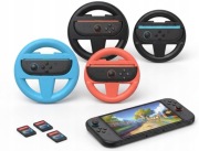 Kierownice do Nintendo Switch Joy-Con - ZESTAW 4 SZTUKI - Mario Kart