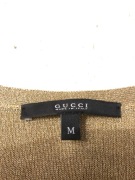 Złoty komplet Gucci