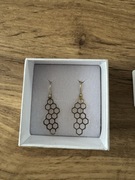 Złote kolczyki briju