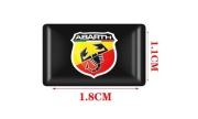 Naklejka emblemat FIAT ABARTH Logo znaczek 18x11mm