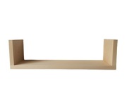 Półki na ścianę wiszące LITE DREWNO