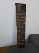 Płaskorzeźba - PIEKŁO Regulamin Wejścia