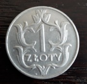 Moneta 1 zł 1929