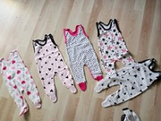 Śpiochy bez rękawka 